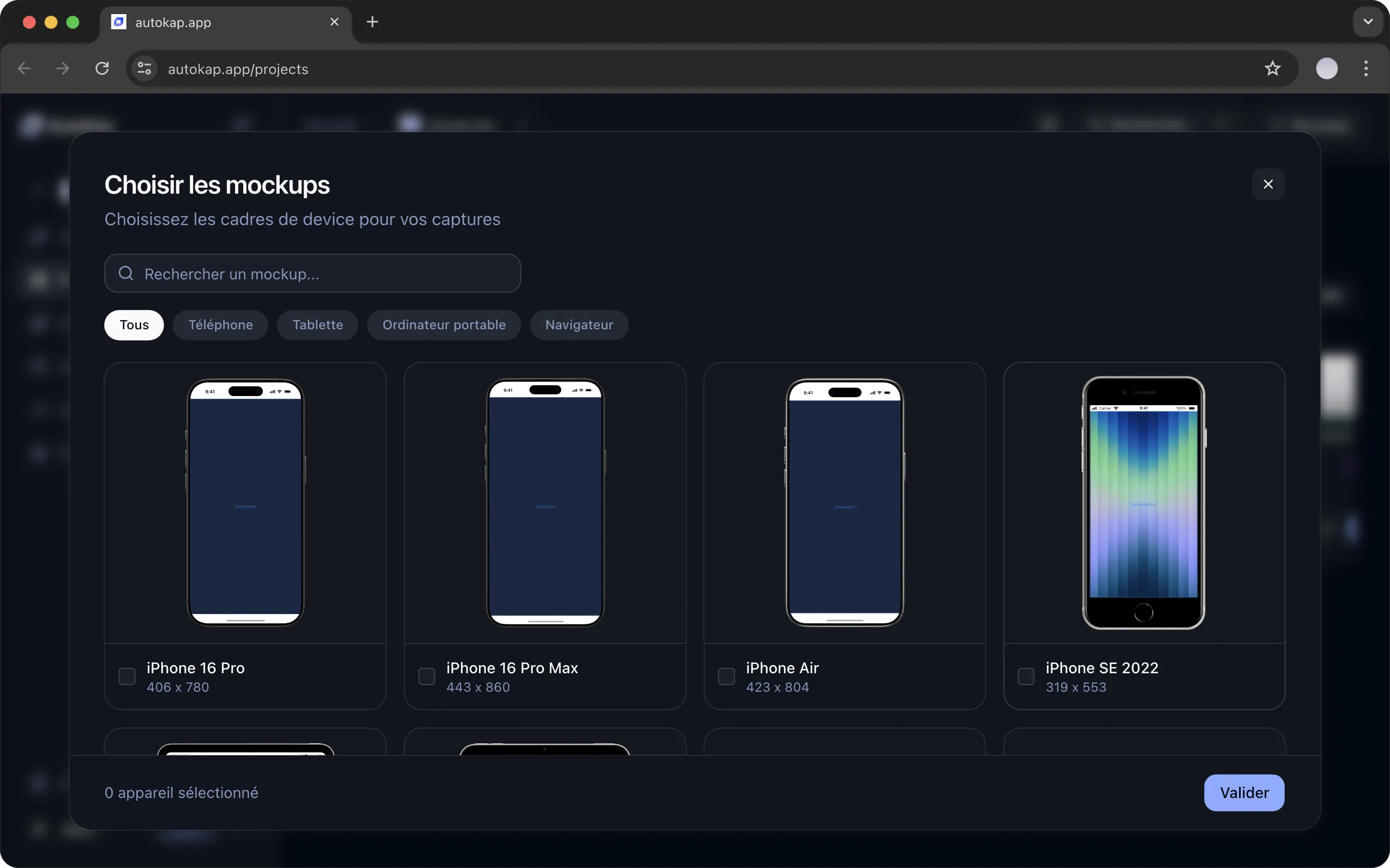 AutoKap mockup - macbook